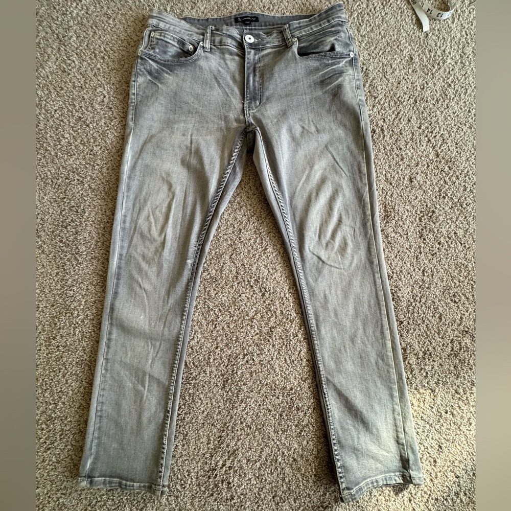 INC Stockholm Skinny Gray 34x32